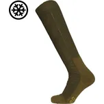 KNITVA Outdoorové podkolenky Extrémní zátěž TERMO khaki 39-41