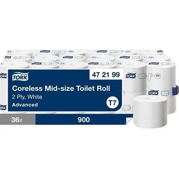 Toaletní papír Bezdutinkový toaletní papír Tork, 2vrstvý, 36 rolí