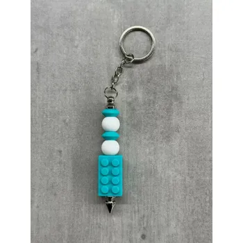 Přívěsek na klíče - lego kostka