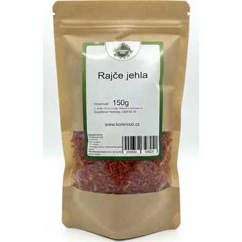 Koření XXL Rajčata sušená - jehla bez slupky Hmotnost: 150 g