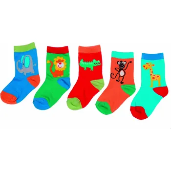 Dětské ponožky PIDILIDI zvířátka, 5 párů