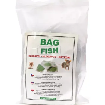 Hubení hlodavce Bag Fish samoobslužné sáčky na hubení hlodavců 300g