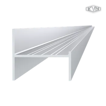 Stavební profil KOVIAN, s.r.o. poškozený UT profil 50x44x6000mm, materiál EN AW-6060 T66, přírodní hliník bez povrchové úpravy, cena za KUS