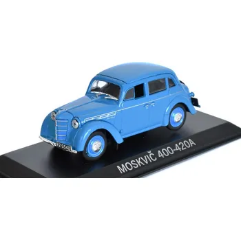 autíčko Moskvič 400-420A 1:43 - DeAgostini Legendás Autói časopis s modelem Moskvič 400-420A - kovový model