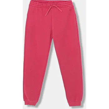 Dětské bavlněné tepláky United Colors of Benetton 3J68CF02H.G.Stagionale růžová 30X, vel. 130