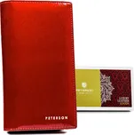 Dámská kožená peněženka Peterson červená KZ2250676