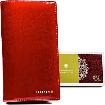 Peněženka Dámská kožená peněženka Peterson červená KZ2250676