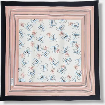 Hedvábný šátek Luisa Spagnoli Rullante 543096 bílá 00X, vel. ONE SIZE