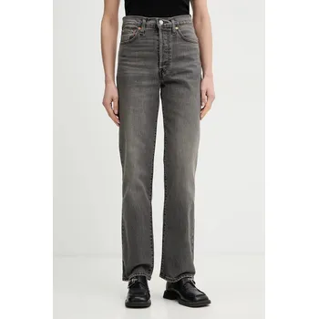 Pánské džíny Džíny Levi's RIBCAGE FULL LENGTH 79078.0051 šedá 90X, vel. 27/34