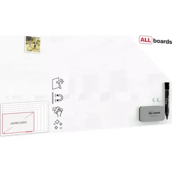 skleněná tabule ALLboards PREMIUM 120x60 cm,TSO120x60