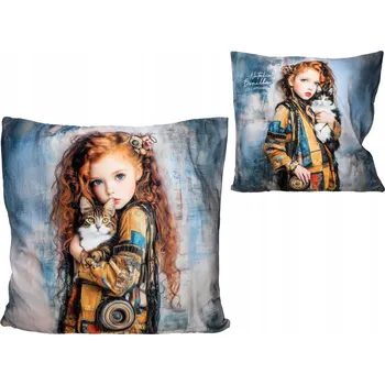 Polštář Carmani, polštář s výplní a zipem 50x50 cm - N. BONILLA