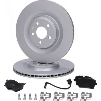 Brzdová destička SADA ZADNÍCH BRZDOVÝCH KOTOUČŮ A DESTIČEK MASTER-SPORT