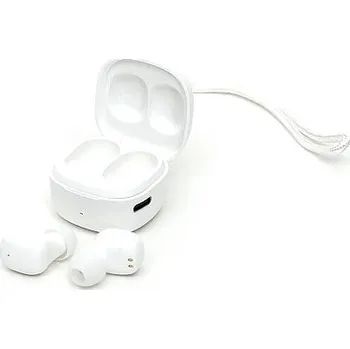 Sluchátka PLATINET TWS EARBUDS PM1001W BT V5.3 + CHARGING CASE 180mAh MIDNIGHT WHITE PM1001W