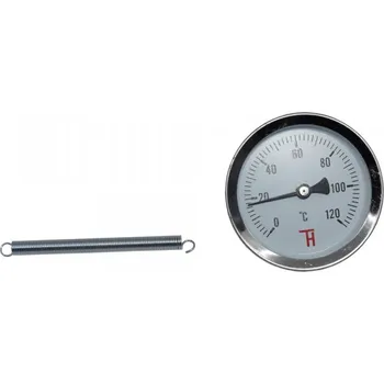 Teploměr příložný TH 0-120°C s pružinkou d 60 mm DTTR-TH / DTTR1/2