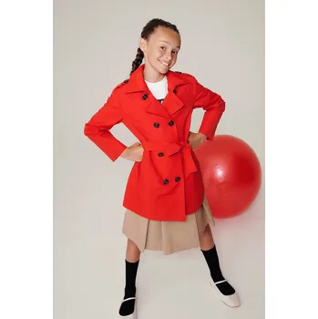 Dětský trenčkot MAX&Co. MAXJ3F JACKET MX0011.MX003 červená 33X, vel. 164