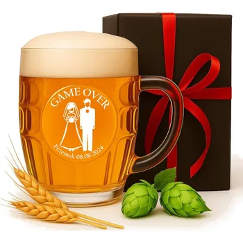 Sklenice Pivní krýgle AzaliaDesign 500 ml 1 ks