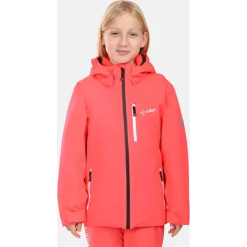 Dívčí lyžařská bunda KILPI VALERA-JG ZJ0111KI RŮŽOVÁ 110