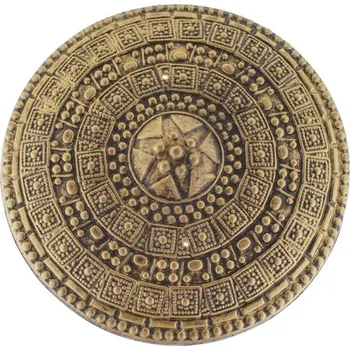 Karnevalový doplněk Římský štít zlatý 45cm