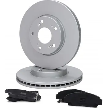 Brzdová destička SADA PŘEDNÍCH BRZDOVÝCH KOTOUČŮ A DESTIČEK HONDA FR-V MASTER-SPORT