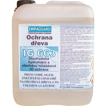 IMPAGUARD IG 663 - Ochrana tvrdého dřeva 5 l
