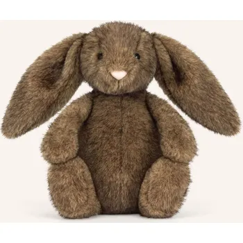 plyšák Jellycat Plyšová Hračka Hoppleston Luxe Bunny Original, hnědá