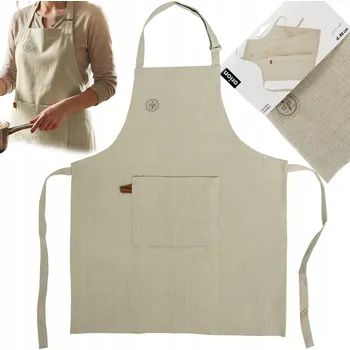 Kuchyňská zástěra Kuchyňská Zástěra bavlněná ochranná na vaření, grilování - zavazovací