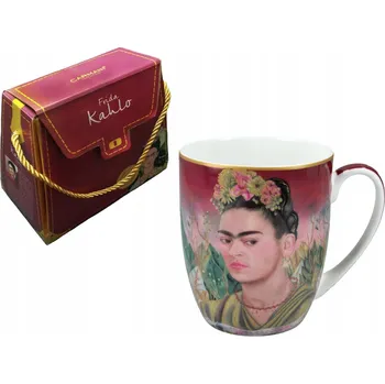 HRNEK CAMIO - F. Kahlo, autoportrét (CARMANI), PORCELÁN