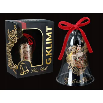 Obraz Skleněný dekorační zvonek - G. Klimt, Adele