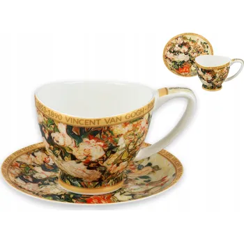 Váza Šálek Vanessa van Gogh Váza s růžemi CARMANI