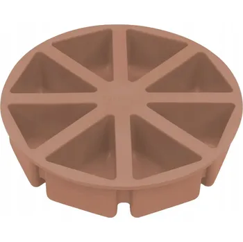 Forma na pečení Silikonová forma na pečení mini dortíků 8ks MinikOiOi Hnědá