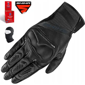 Moto rukavice Dámské krátké motocyklové rukavice SHIMA HERO LADY BLACK černé + DÁRKY ZDARMA