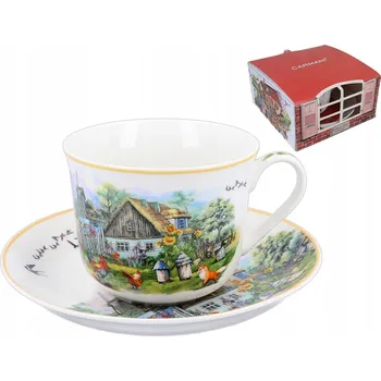 Porcelánový Šálek Carmani Village Life 400 ml 1 ks