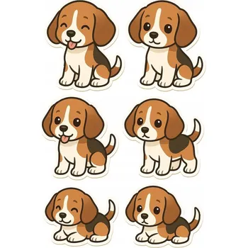 Obraz Nažehlovačka Termo Aplikace Nálepka na Oblečení BEAGLE PEJSCI PES