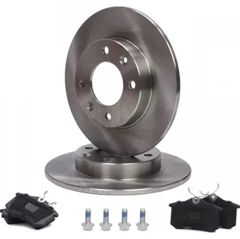 Auto-moto SADA ZADNÍCH BRZDOVÝCH KOTOUČŮ A DESTIČEK CITROEN BERLINGO, C2, C3 I, C3 PLURIEL, C MASTER-SPORT