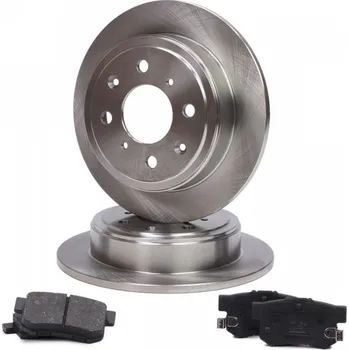 Brzdová destička HONDA CIVIC VI SADA ZADNÍCH BRZDOVÝCH KOTOUČŮ A DESTIČEK MASTER-SPORT