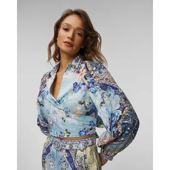 Dámská košile Dámská Lněná Košile Camilla Cropped Al Manial Palace Memoirs 34474-almanpal