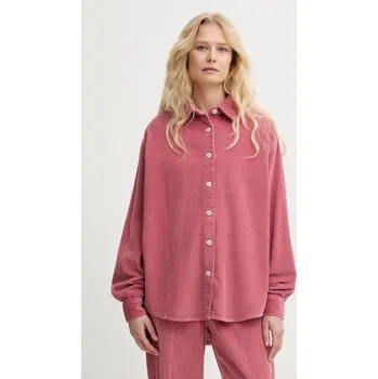 Dámská košile Bavlněná košile American Vintage PADO06A růžová 30X, vel. XS/S