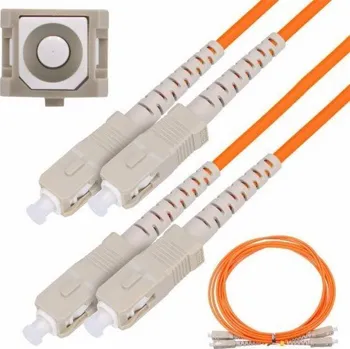 Síťový kabel Extralink Patchcord SC/UPC-SC/UPC MM 50/125 DUPLEX 3,0 mm 1 m