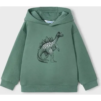 Chlapecká mikina Bavlněná mikina Mayoral 4407.5E.Mini.9BYA zelená 77X, vel. 140