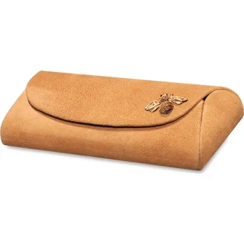Pouzdro na brýle Kožené pouzdro Včelka Barevná varianta: béžová