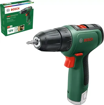 Vrtačka Aku vrtačka bez příklepu Bosch EasyDrill 1200 - 12V, 30Nm, 0.94kg, přísl., bez akumulátoru a nabíječky (06039D3005)