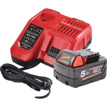 Sada akumulátoru a nabíječky Milwaukee M18 NRG-501 PROMO