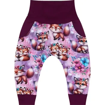 Tepláčky Baggy - Lištičky Velikost: 80