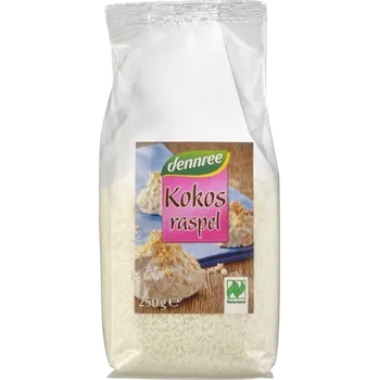 Dennree Kokos mletý 250g bio BIO VEGAN Množství: 1 ks