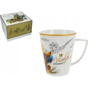 Hrnek Carmani porcelánový hrnek na čaj 370 ml