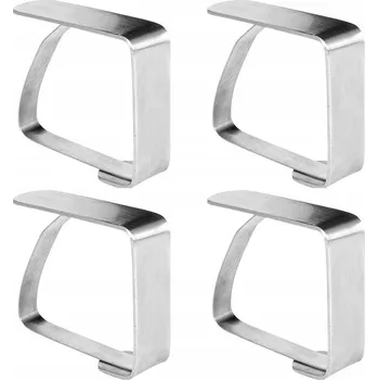 Prostěradlo Ocelové klipy na ubrus, 4 ks