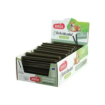 Pamlsek pro psa Pochoutka STICKODENTAL tyčinka M chlorofyl 80ks Zolux