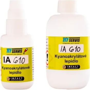 Průmyslové lepidlo IA 610 - Konstrukční vteřinové lepidlo pro lepení PTFE, PP, PE, vitonu a silikonových gum 20 g