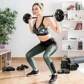 Sada činek 2 v 1, 30 kg | černé