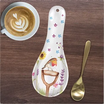 Příbor Odkládací lžička na příbory - Zahrada ptáčků